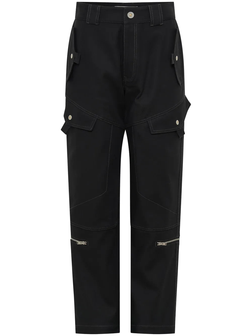 Organic-Cotton Cargo Trousers