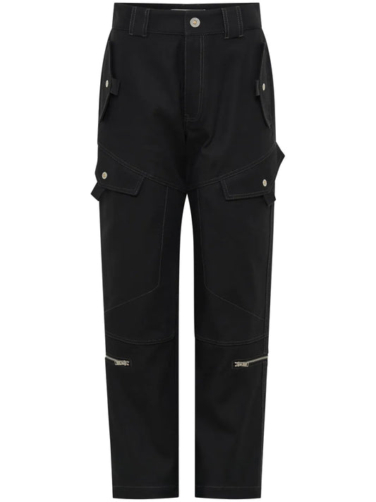 Organic-Cotton Cargo Trousers