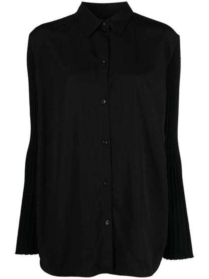 Bi-Material Shirt