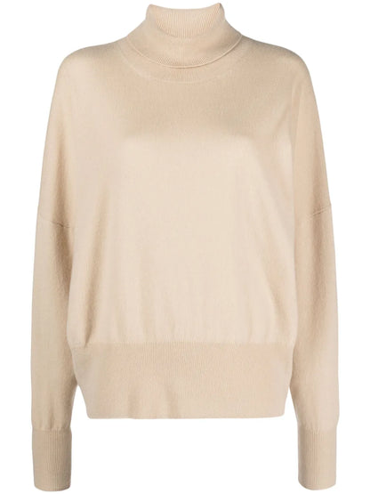 Roll-Neck Cashmere Jumper
