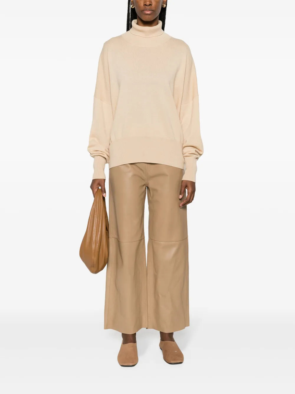 Roll-Neck Cashmere Jumper