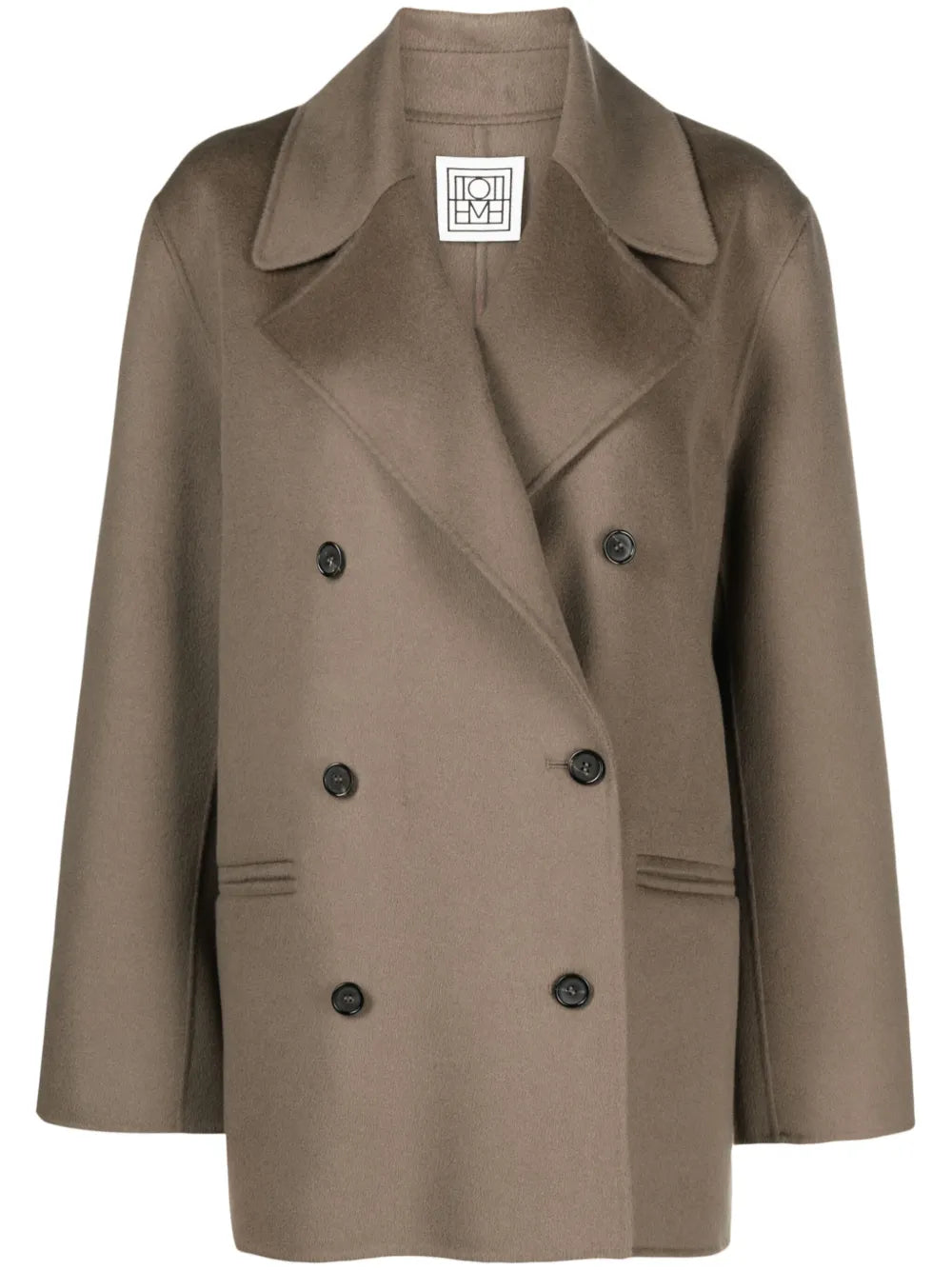 Double-Breasted Wool Coat