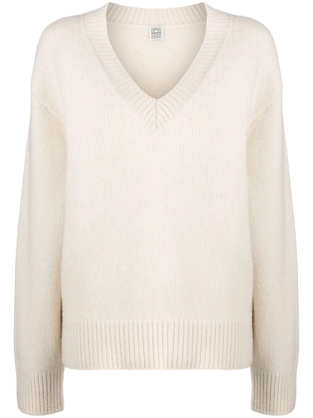 V-Neck Wool-Cashmere Jumper