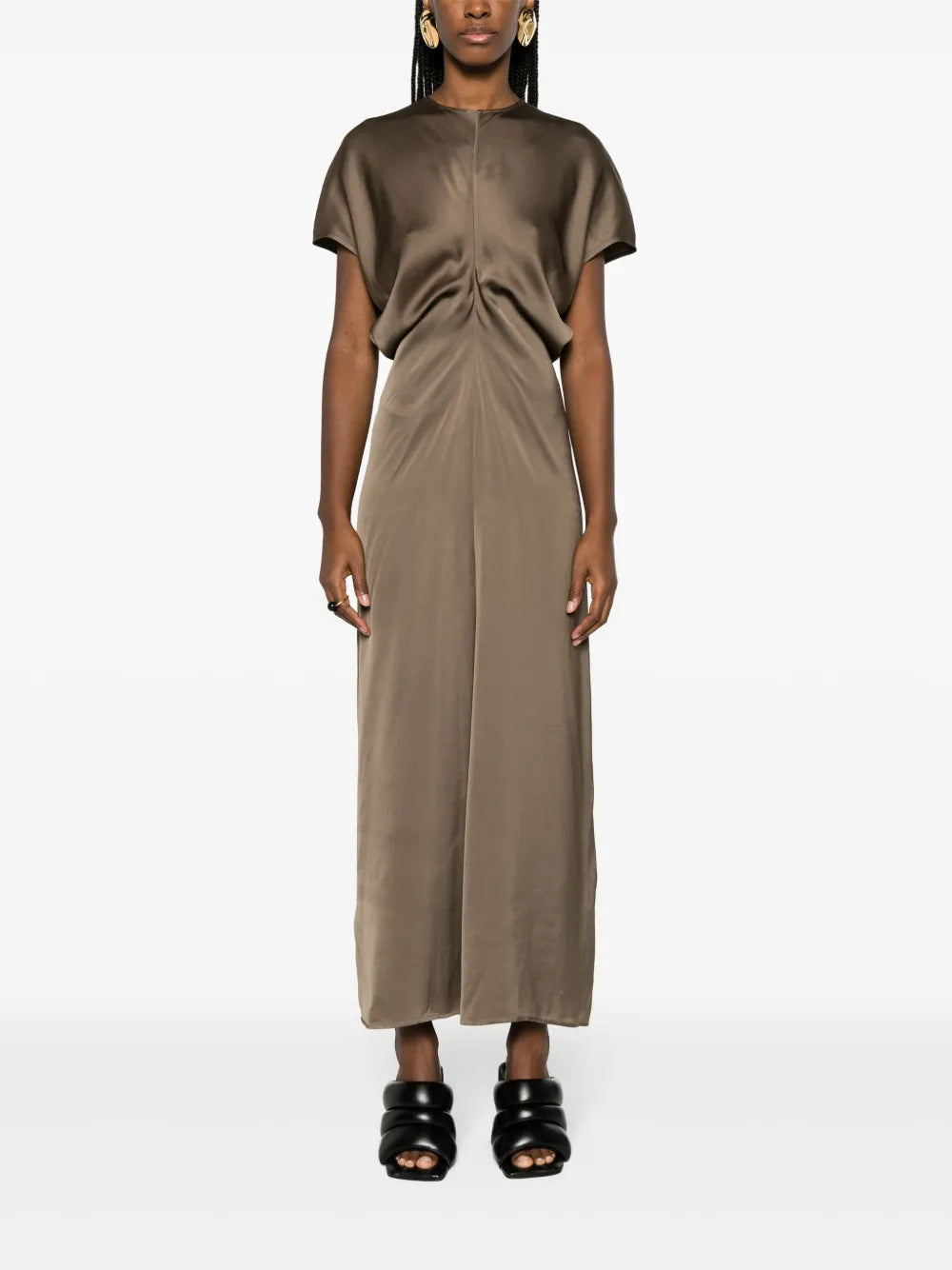 Slouch Waist Maxi Dress