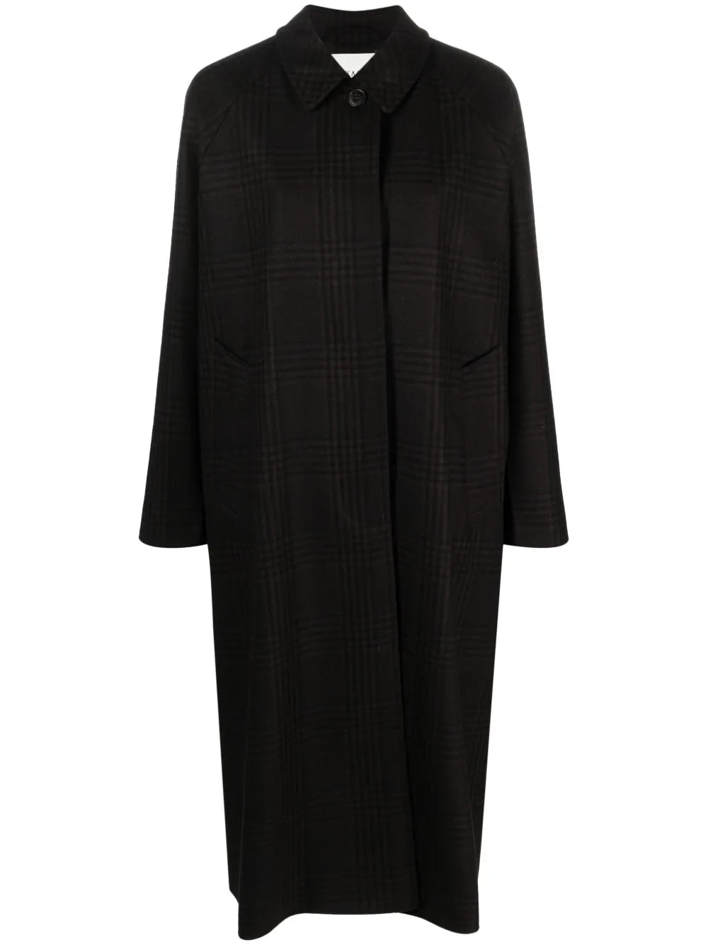 Mary Check-Print Coat