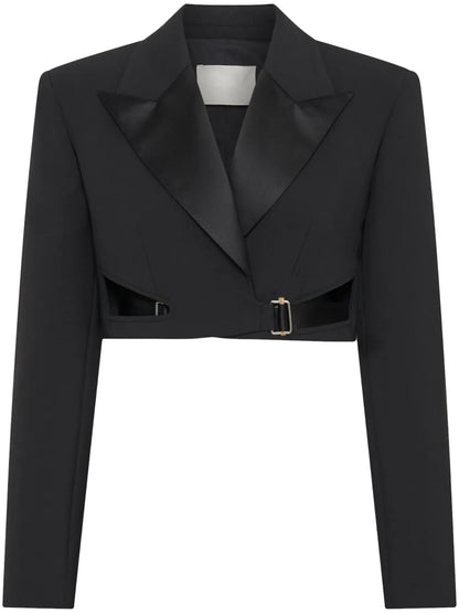 Interlock Tuxedo Cropped Blazer