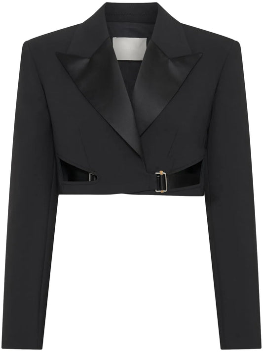 Interlock Tuxedo Cropped Blazer