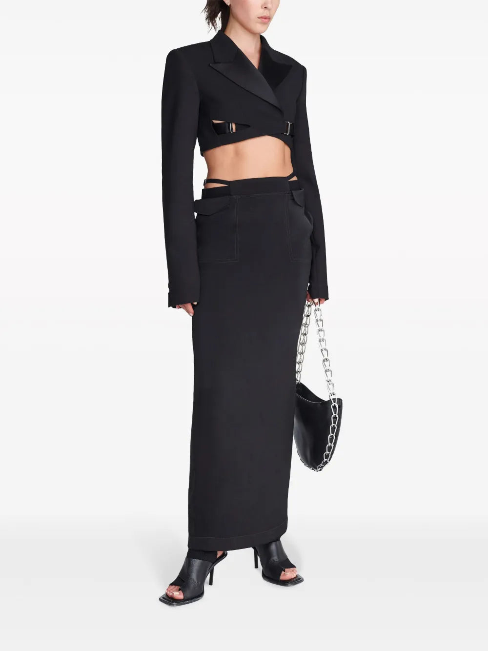 Interlock Tuxedo Cropped Blazer