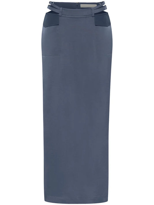 Column Maxi Skirt