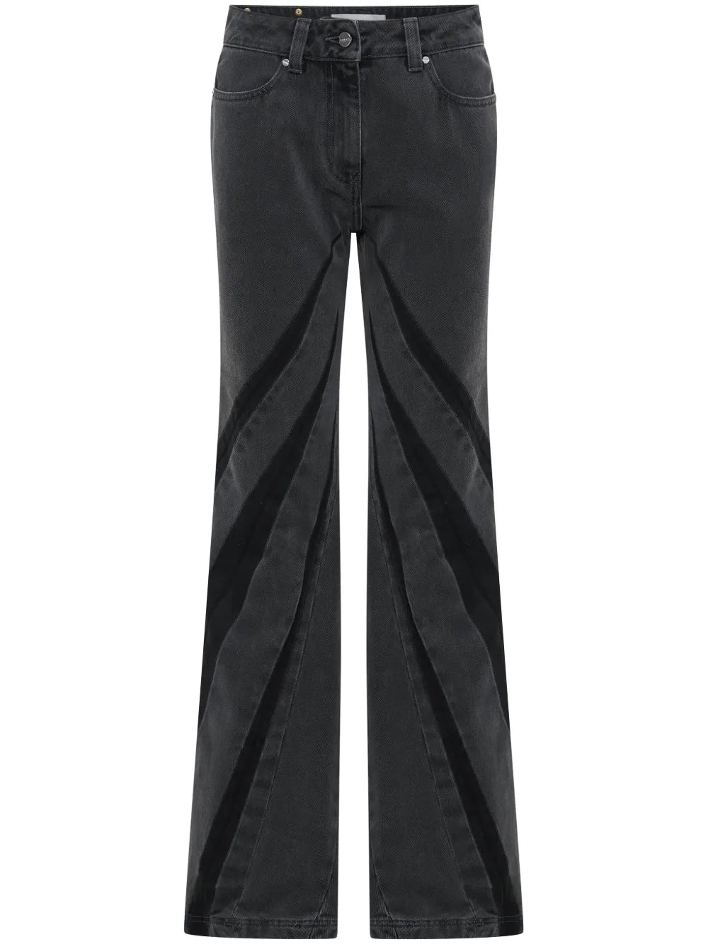 Darted Bootcut Jeans