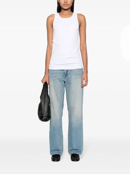 Round-Neck Sleeveless Tank Top