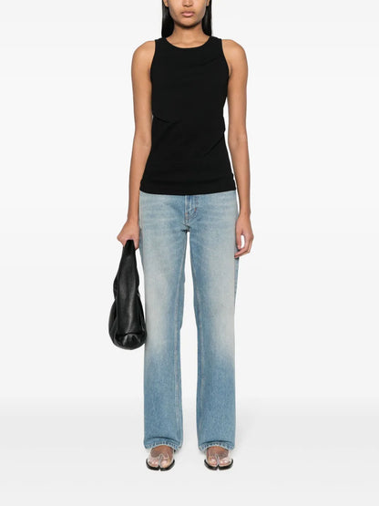 Round-Neck Sleeveless Tank Top