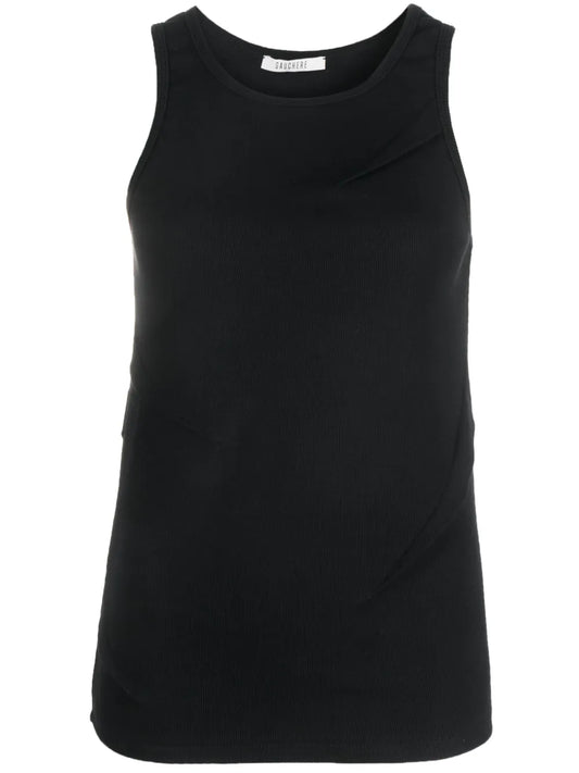 Round-Neck Sleeveless Tank Top