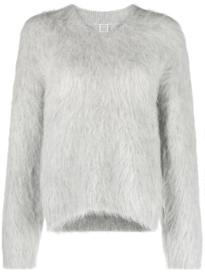 Brushed V-Neck Jumper