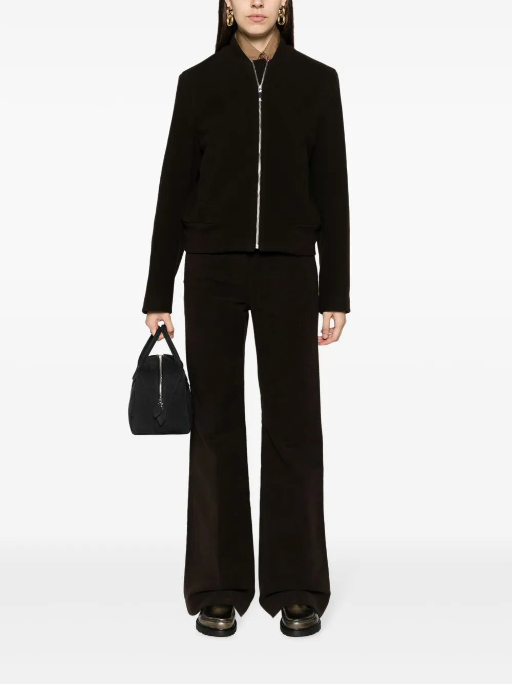 Flight Zip-Up Bomber Jacket