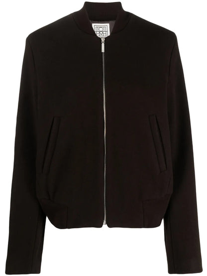 Flight Zip-Up Bomber Jacket