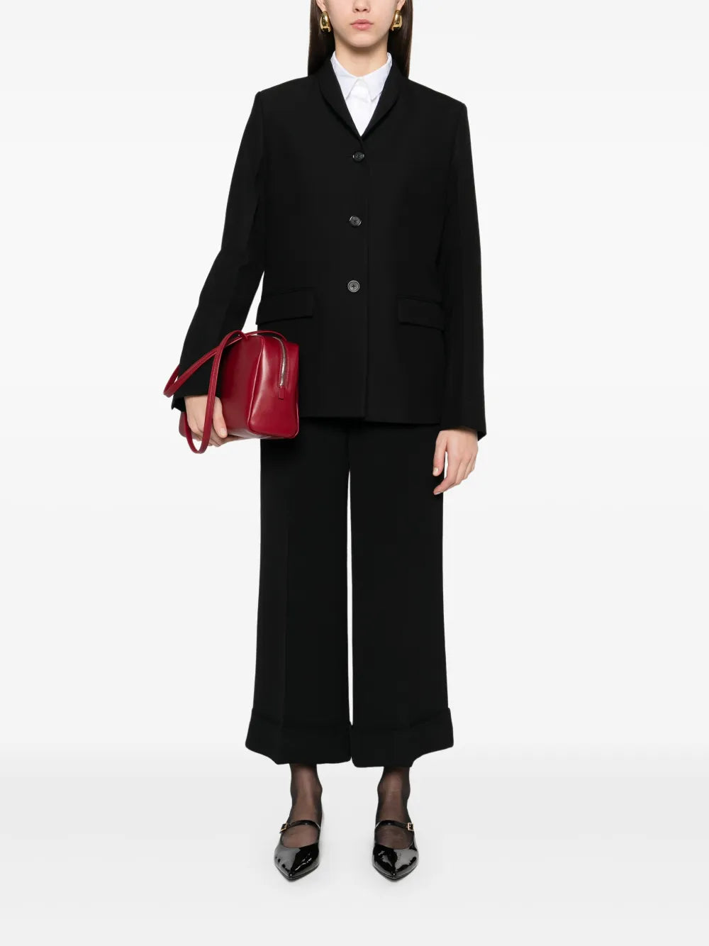 Overlay Suit Jacket
