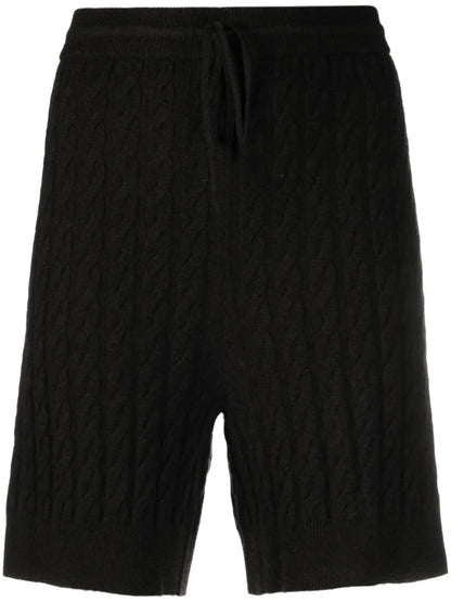 Cable-Knit Shorts
