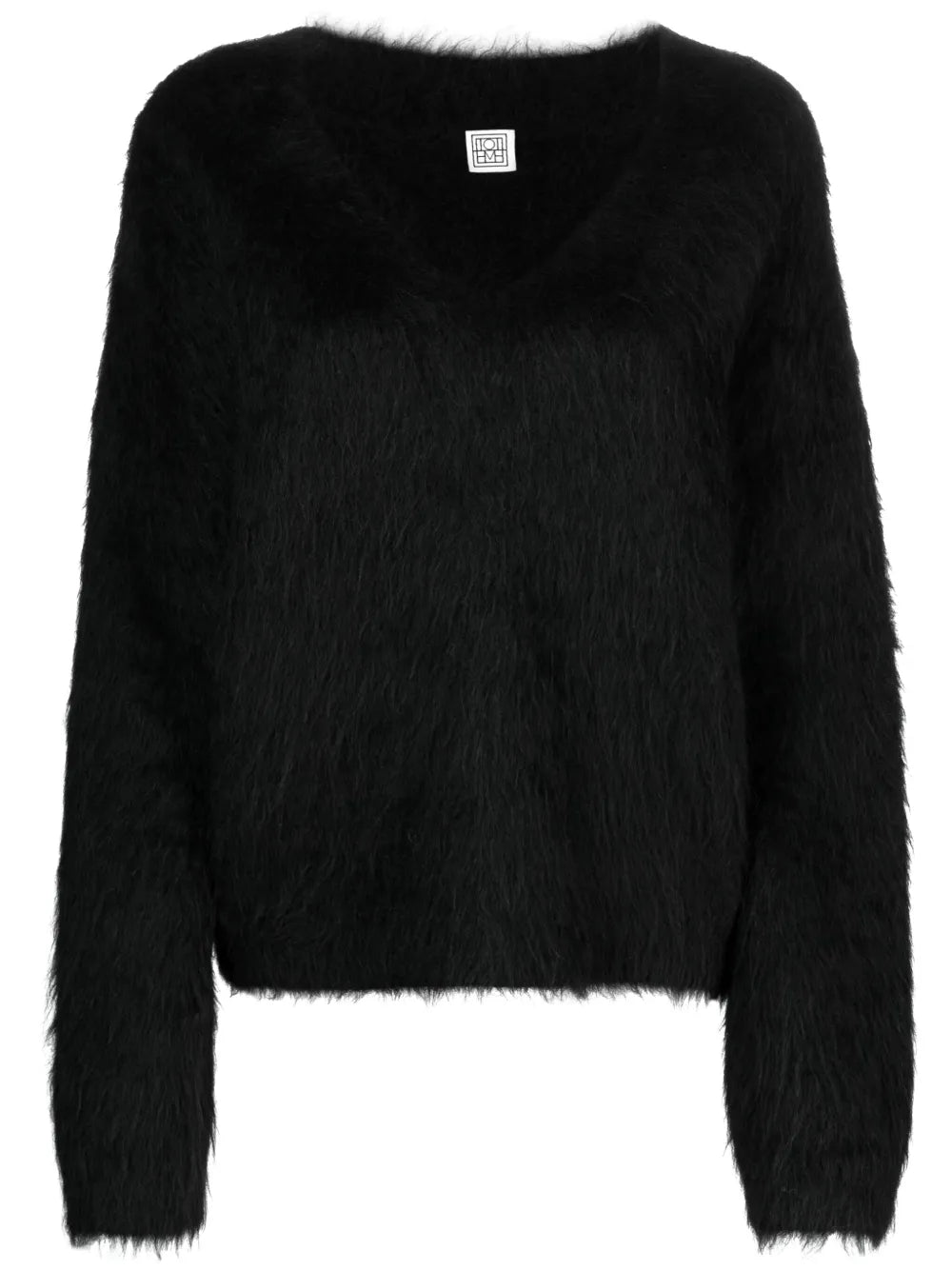 Brushed V-Neck Jumper
