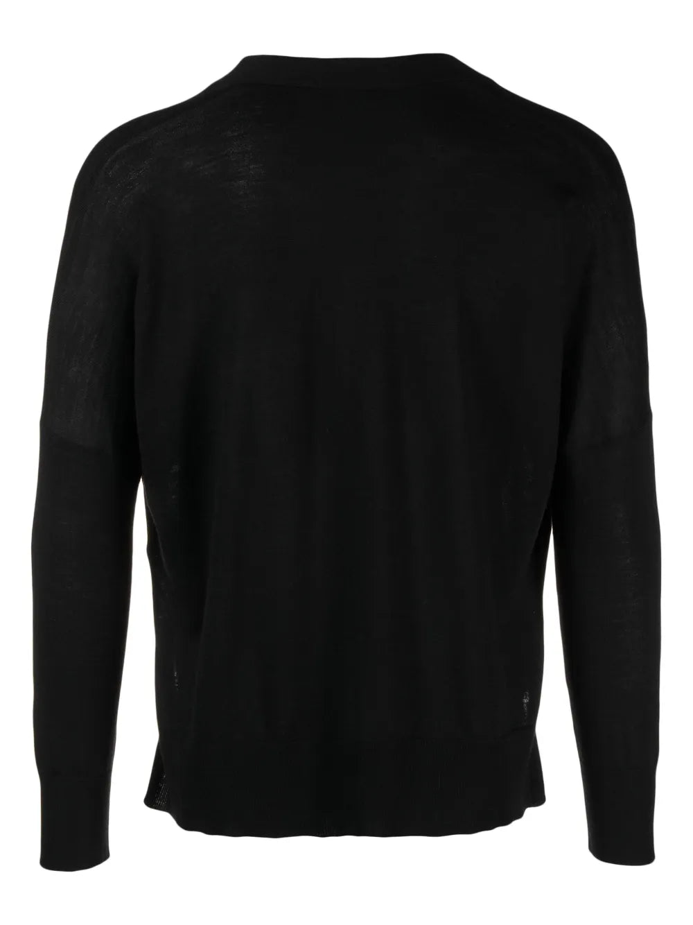 V-Neck Wool Cardigan