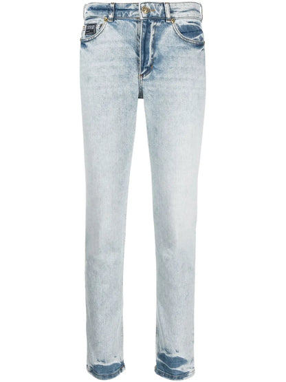 Low-Rise Straight-Leg Jeans