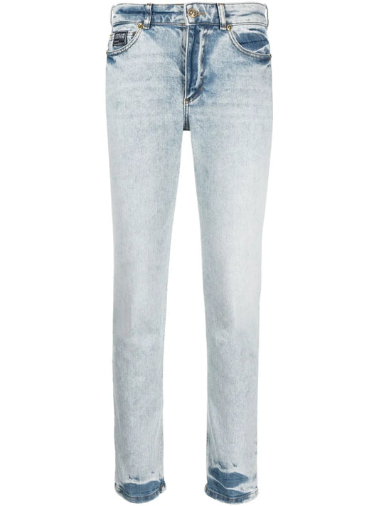 Low-Rise Straight-Leg Jeans