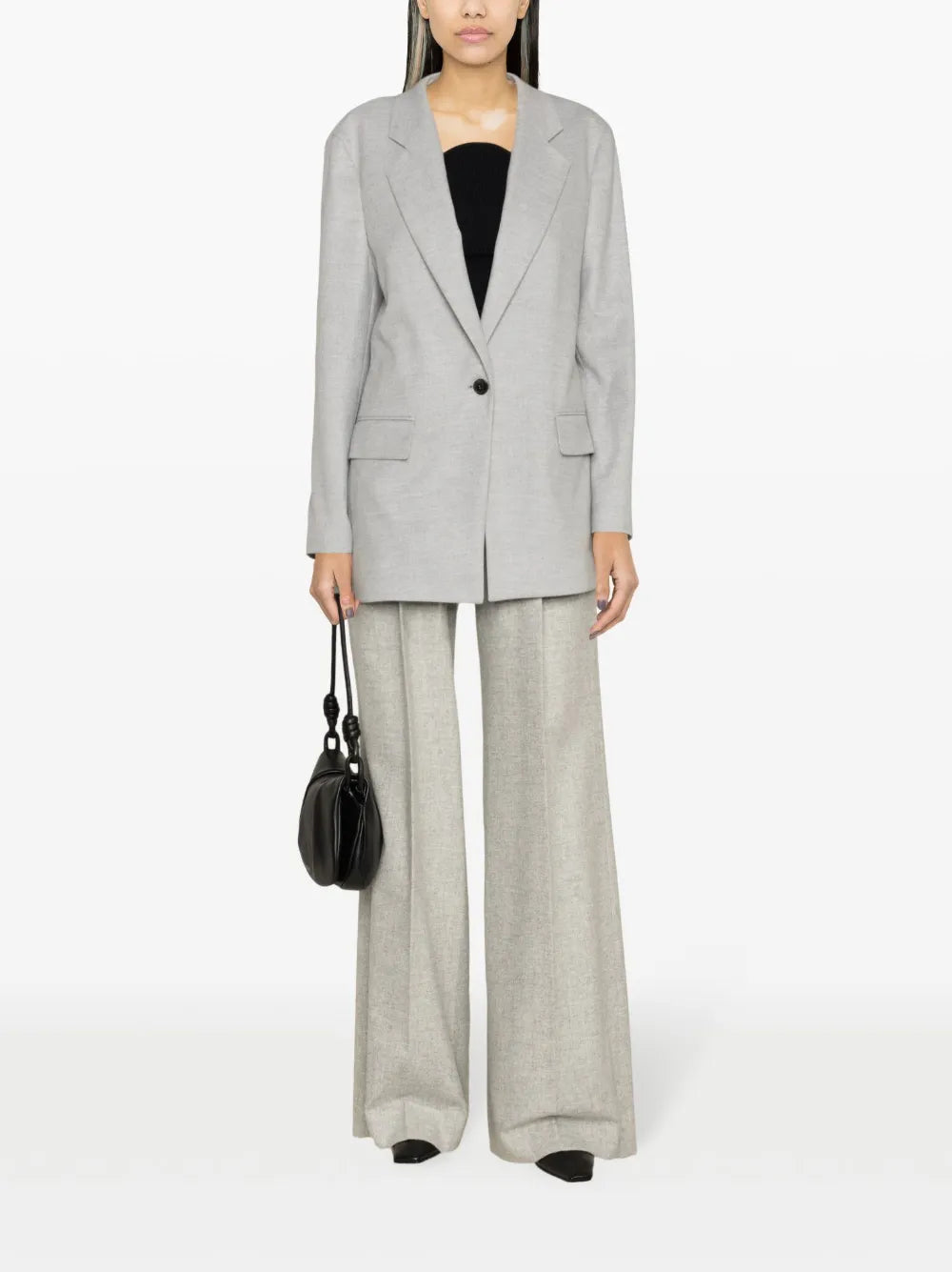 Single-Breasted Jersey Blazer