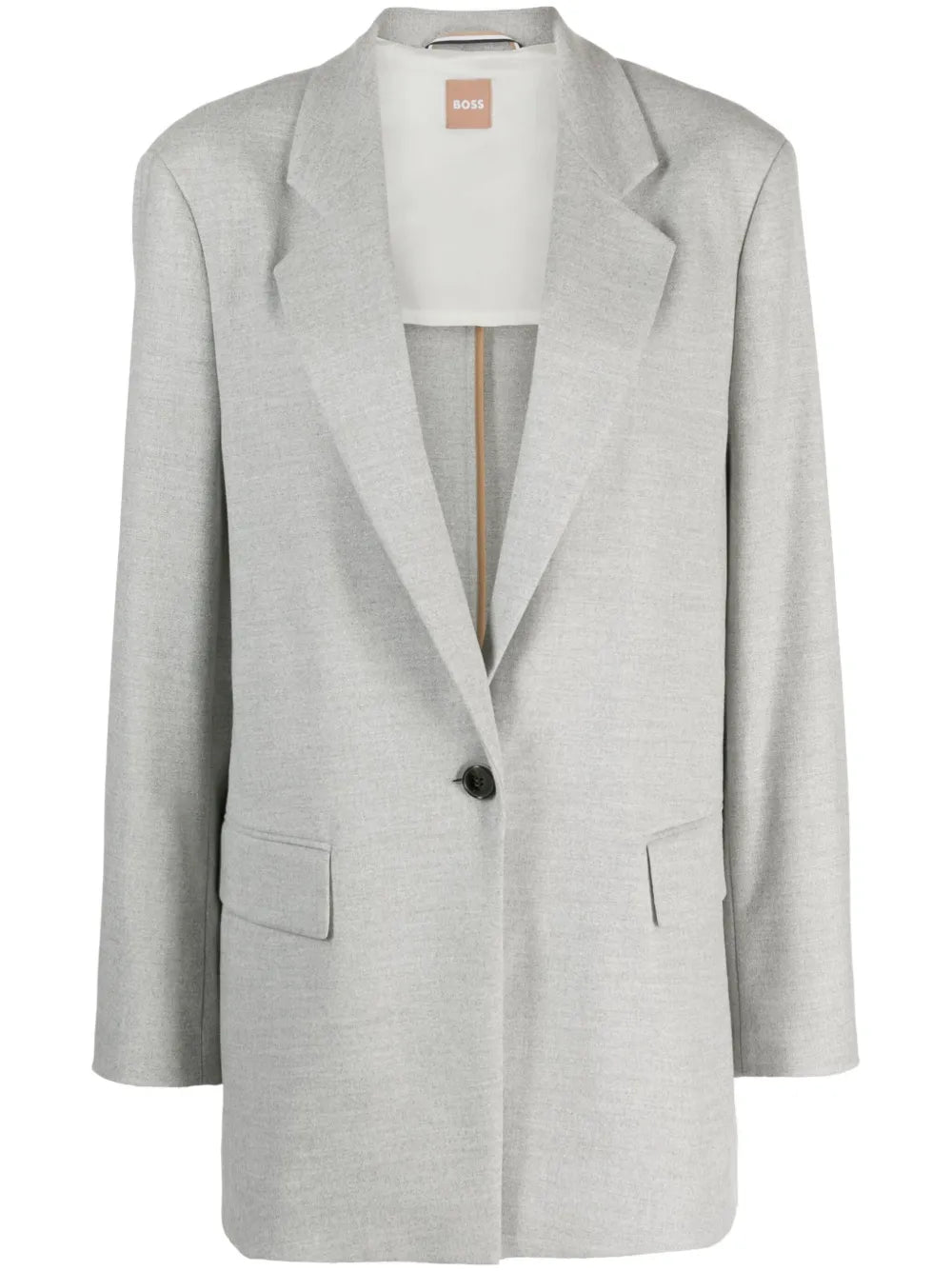 Single-Breasted Jersey Blazer