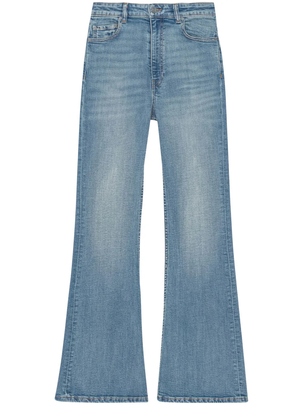 Mid-Rise Flared Jeans
