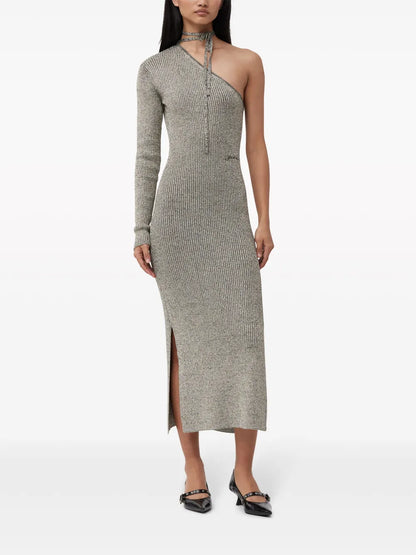Sparkle One-Sleeve Dress