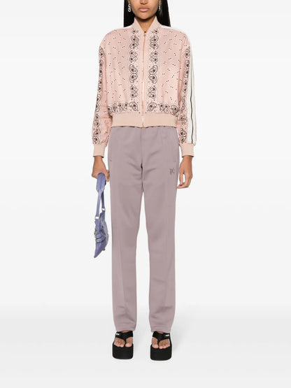 Paisley-Print Bomber Jacket