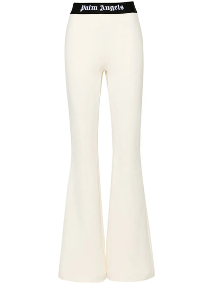 Logo-Tape Flared Track Pants