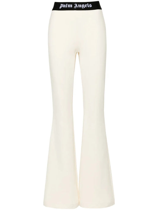 Logo-Tape Flared Track Pants