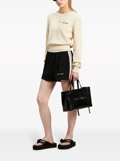 Side-Stripe Track Shorts