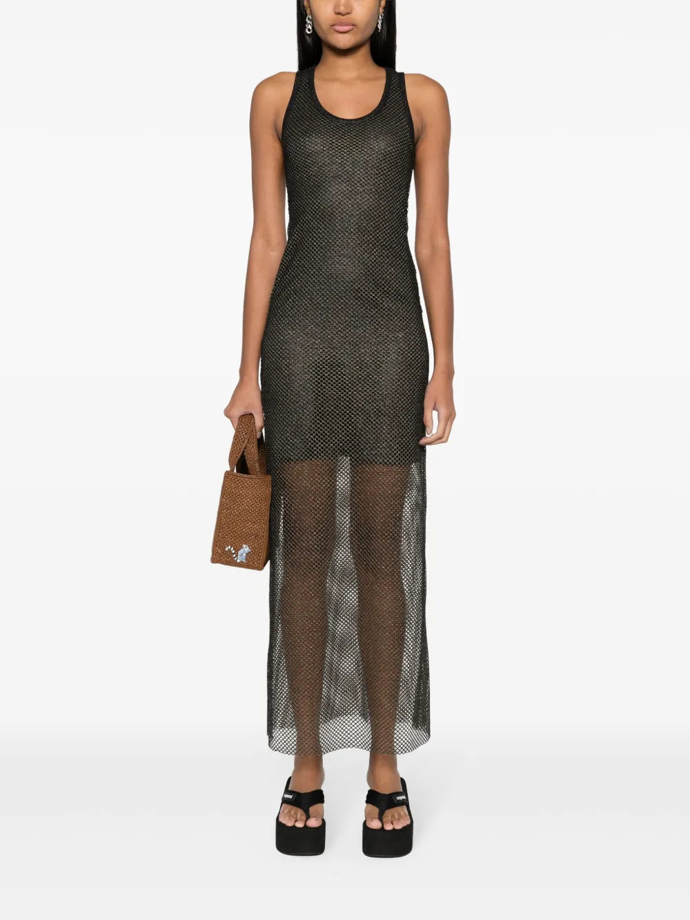 Mesh Maxi Dress