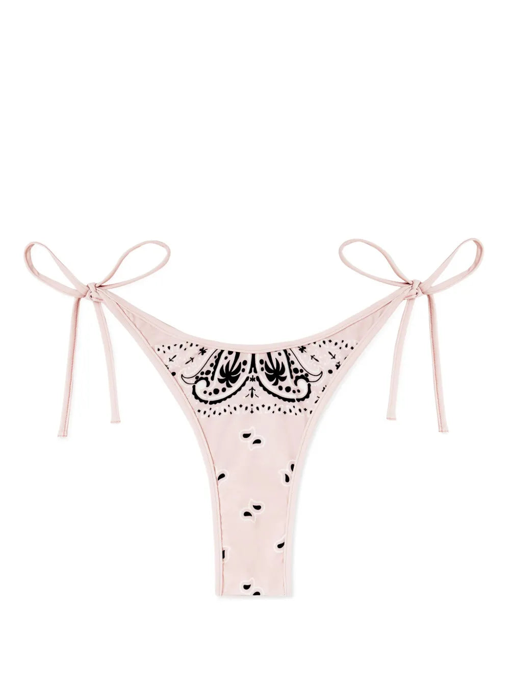 Paisley-Print Bikini Bottoms