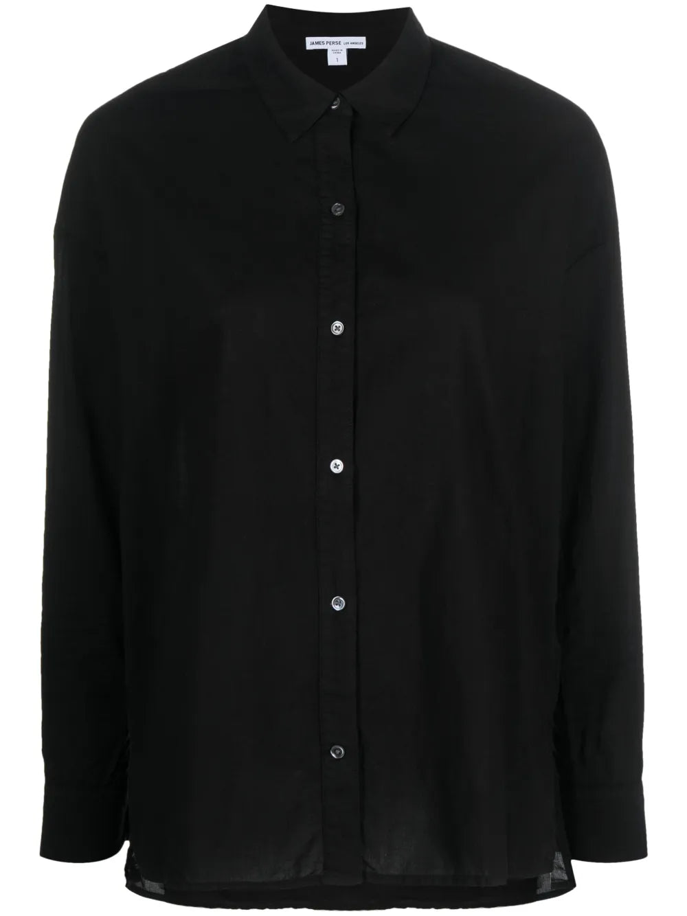 Long-Sleeve Cotton Shirt