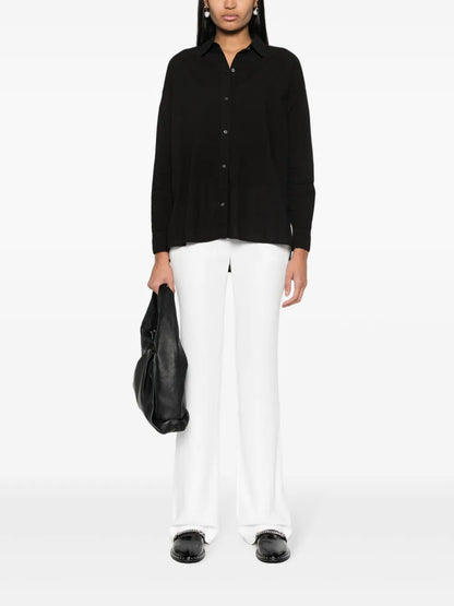 Long-Sleeve Cotton Shirt