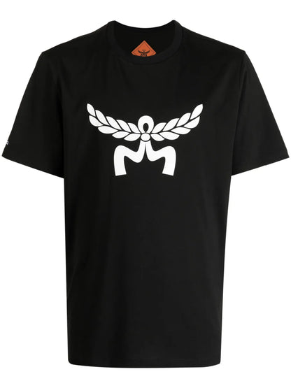 Laurel Logo-Print Organic-Cotton T-Shirt
