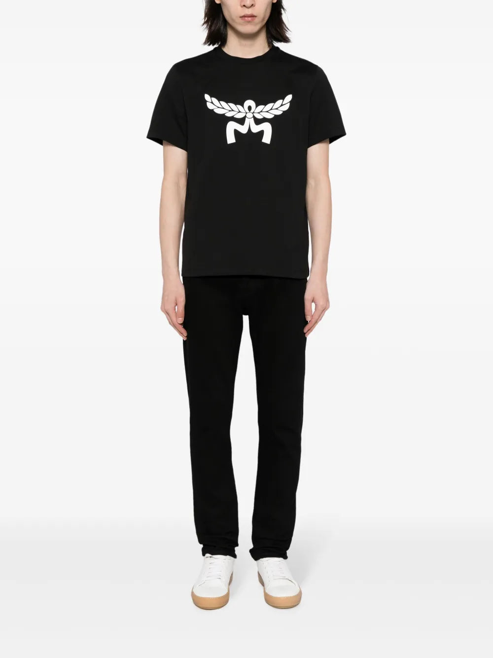 Laurel Logo-Print Organic-Cotton T-Shirt