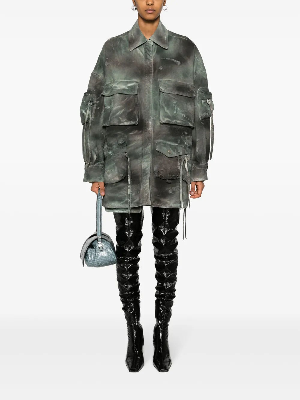 Fern Distressed Denim Jacket