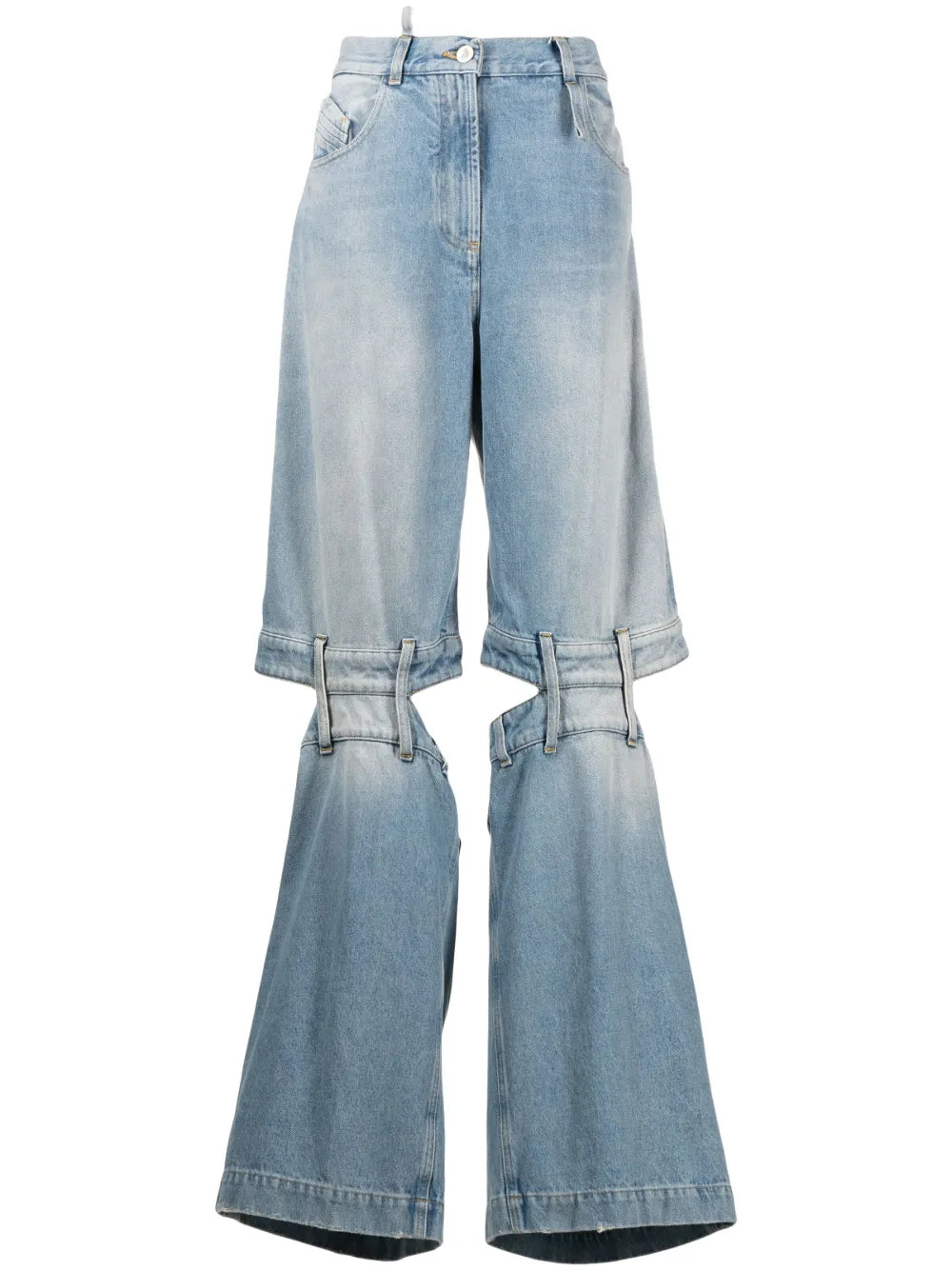 Ashton Mid-Rise Wide-Leg Jeans