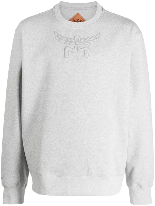 Laurel Logo-Embroidered Sweatshirt