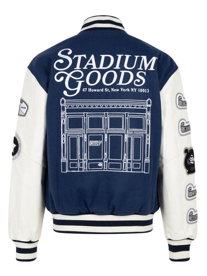 "Nyc" Wool Varsity Jacket