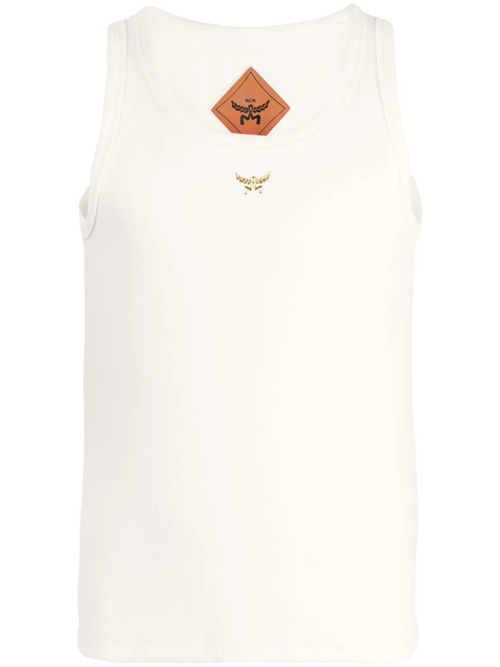 Logo Bouclé Tank Top
