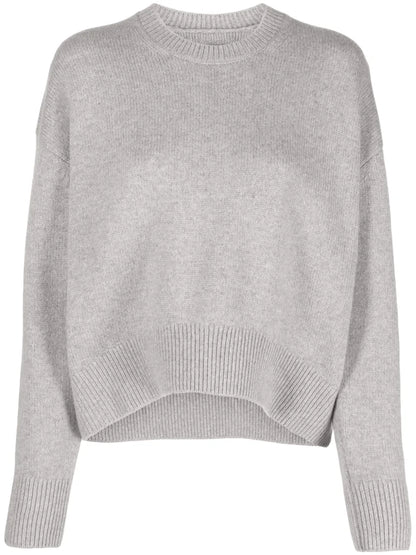 Drop-Shoulder Cashmere Jumper