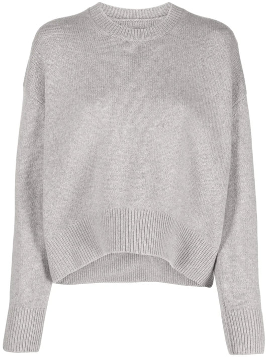 Drop-Shoulder Cashmere Jumper