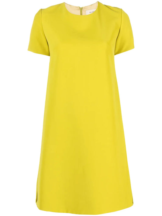 Round-Neck A-Line Minidress