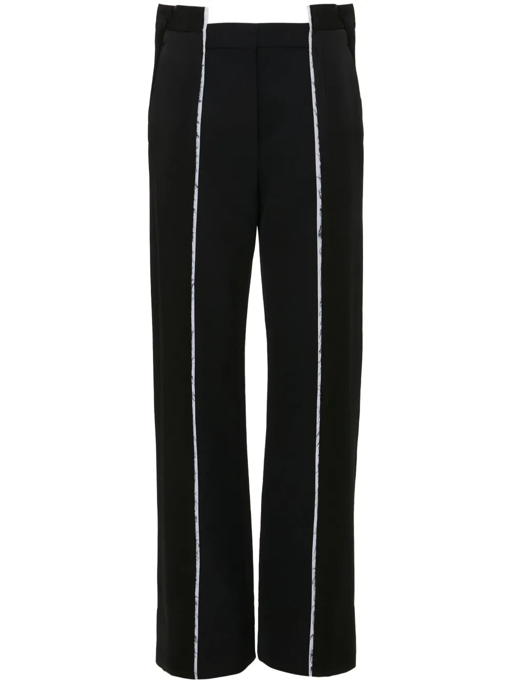 Straight-Leg Deconstructed Trousers