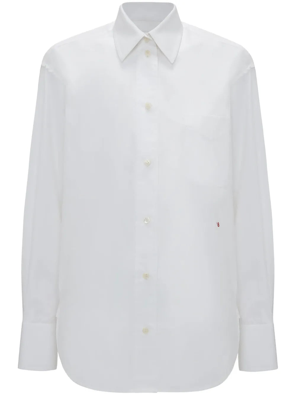 Drop-Shoulder Cotton Shirt